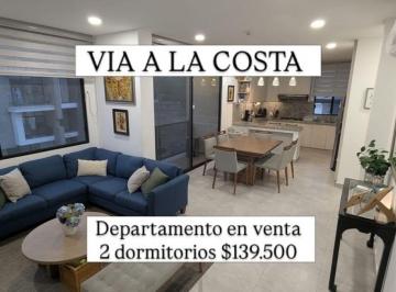 Departamento de 2 habitaciones, Guayaquil · 7066. Via a La Costa, Vendo Departamento 2 Dorm. $139.500.