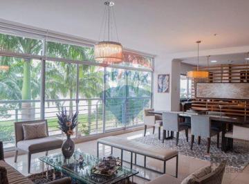 Departamento · 150m² · 3 Habitaciones · 2 Estacionamientos · Alquiler Dpto Amoblado en Isla Mocolí Vista Al Rio