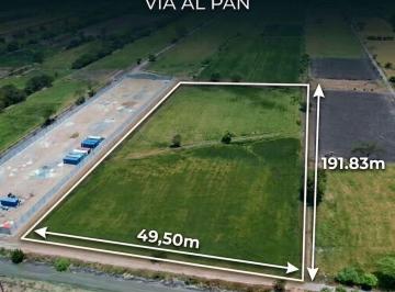 Terreno / Lote , Guayaquil · Terreno Industrial Vía Al Pan Al Pie de La Vía
