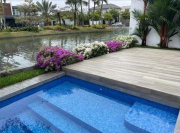 Casa de 4 habitaciones, Guayaquil · Venta de Hermosa Casa con Espectacular Vista Al Lago Urb La Peninsula - Isla Mocoli