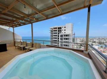 Departamento de 4 habitaciones, Salinas · Penthouse de Venta en Salinas Edificio Aquamira