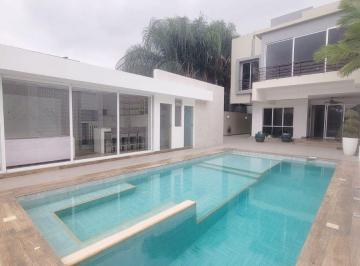 Casa de 4 habitaciones, Guayaquil · Casa de Lujo en Alquiler en La Laguna Samborondón – Vista Al Lago, Piscina y Muelle