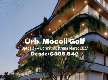 Departamento de 3 habitaciones, Guayaquil · Mocoli Golf Departamento en Venta a Estrenar Marzo 2027