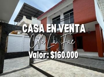 Casa de 5 habitaciones, Guayaquil · Cdla La Fae - Casa en Venta de Oportunidad