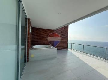 Departamento de 3 habitaciones, Manta · Penthouse de Venta Frente Al Mar en Manta