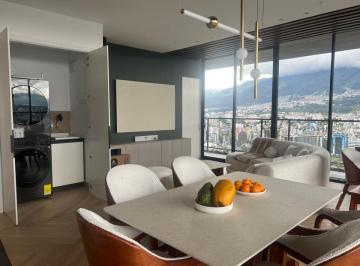 Departamento de 2 habitaciones, Quito · Hermoso Departamento Amoblado La Carolina 2 Dorm