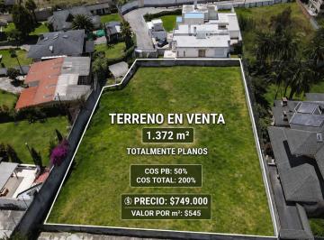 Terreno / Lote , Quito · Terreno de 1372 m² en Venta Dentro de Urbanización Lomas de Monteserrin