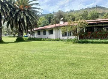Hacienda-Quinta · 355m² · 4 Habitaciones · Venta Quinta Guayllabamba, 5hectáreas Para Restaurant y Producción Agrícola