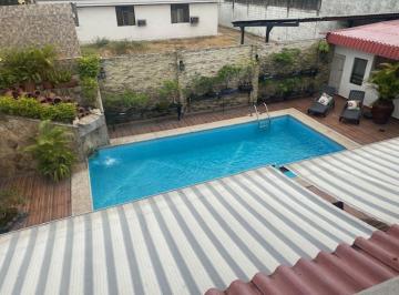 Casa de 5 habitaciones, Guayaquil · Casa Amplia con 5 Dorm. y Piscina, Oportunidad, Seguridad, en Urb La Puntilla