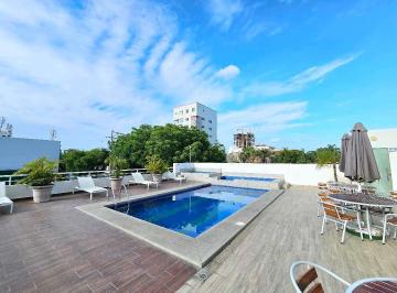 Departamento · 98m² · 2 Habitaciones · 1 Estacionamiento · Alquilo dep. Amoblado de 2 Dorm. 7º Piso de Torre Sol