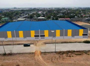 Bodega-Galpón , Guayaquil · Bodegas en Alquiler 2000 m² - en Construcción - Vía Samborondón - Vía Al Pan