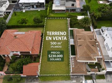 Terreno / Lote , Quito · Terreno de 504 m² en Venta en Cumbayá - Urbanización Pillagua