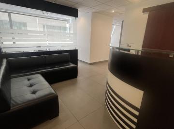 Oficina comercial · 100m² · 2 Estacionamientos · Catalina Aldaz Se Renta Flamante Oficna Amoblada (Cr)