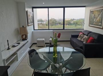 Departamento · 52m² · 1 Habitación · En Alquiler Suite Amoblada en Puerto Santa Ana Guayaquil