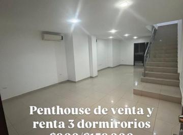Departamento de 3 habitaciones, Guayaquil · 7152.urb. Puerto Azul, Vendo/alquilo Moderno Penthouse Tipo Loft 3 Dorm. $900/159.000.