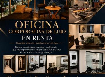 Oficina comercial de 10 habitaciones, Quito · Oficina Corporativa de Lujo en Renta