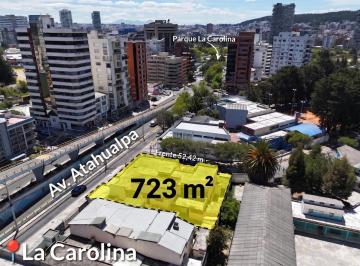 Terreno / Lote · 723m² · Terreno en Venta Sector La Carolina