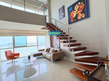 Departamento de 1 habitación, Guayaquil · Riverfront Vista Al Rio, Alquilo Penthouse Amoblado Tipo Loft, 1 Dorm, 2 Banos