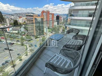 Departamento de 2 habitaciones, Quito · Departamento Gonzalez Suarez con Balcón con Opción Amoblado