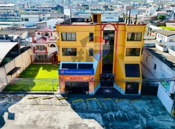 Edificio-Hotel-Fabrica de 18 habitaciones, Cayambe · Venta de Hotel en Funcionamiento + Locales y Casa en Cayambe (Av Natalia Jarrín)