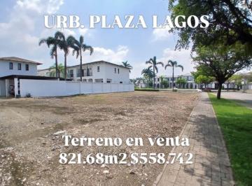 Terreno / Lote , Guayaquil · 7222.urb. Plaza Lagos - Samborondon Km 7، Vendo Terreno 821.68 m², $558.742.