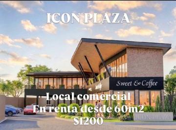 Local comercial , Guayaquil · 7223. Icon Plaza, Alquilo Estreno Local Comercial Desde 60 m², $1200.