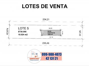 Terreno / Lote , Cuenca · Terreno de Venta con Nave Industrial Sector Tarqui T254
