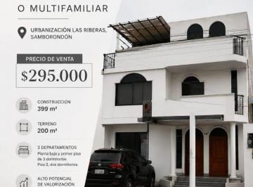 Casa de 8 habitaciones, Guayaquil · Casa Multifamiliar en Venta, 8 Habitaciones en Las Riberas, Samborondón