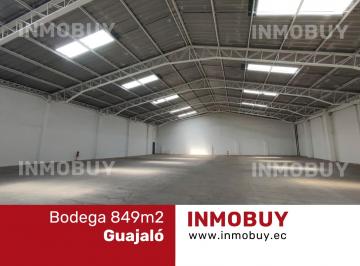Bodega-Galpón , Quito · Rento Bodega 849 m² con Patio de 400 m² Av Maldonado Al Sur de Quito