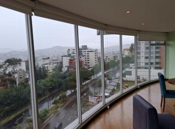 Departamento · 62m² · 1 Habitación · 1 Estacionamiento · Rento de Oportunidad, Bosque Hermosa Suite Amoblada con Vista. Cel. 09