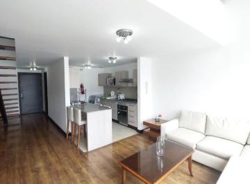 Departamento · 75m² · 1 Habitación · 1 Estacionamiento · Rento Espectacular Loft. Amoblado, Quicentro $700. Cel. 09