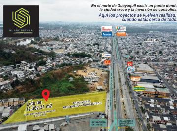 Terreno / Lote , Guayaquil · Analizamos Toda Propuesta - Terreno Comercial Av Fco. de Orellana - 12.382 m²