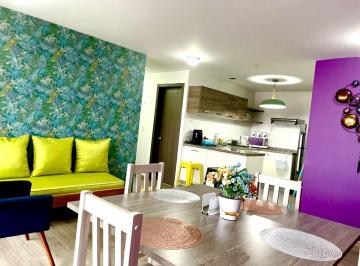 Departamento · 100m² · 2 Habitaciones · 1 Estacionamiento · Rumipamba, Hermoso Departamento Amoblado en Renta, 100 m²