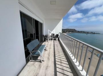 Departamento de 3 habitaciones, Salinas · Amplio Departamento Frente Al Mar en Chipipe – Salinas