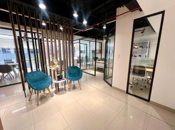 Oficina comercial · 80m² · 1 Estacionamiento · Mv - Sector La Catalina Aldaz en Renta Oficina Amoblada de 80 m², Edificio Corporativo