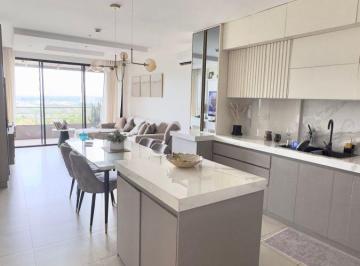 Departamento Alquiler 115m² de 2 habitaciones · En Alquiler, Departamento en Bosques de La Costa, Remodelado y con Terraza. Completamente Amoblado.