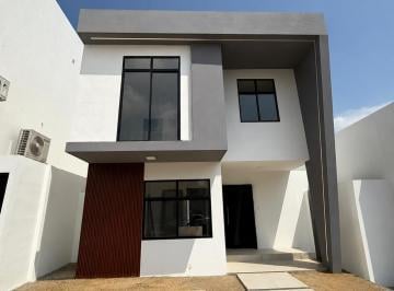 Casa de 4 habitaciones, Daule · Venta Casa de Estreno Urb. La Joya Etapa Aguamarina 4 Dorm.