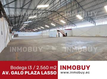 Bodega-Galpón , Quito · Rento Bodega 2.560 m² – Carcelén Industrial - Av Galo Plaza Lasso