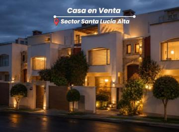Casa · 221m² · 4 Habitaciones · Casa en Venta en Santa Lucía con 4 Dorm., Seguridad, Terraza, Jacuzzi
