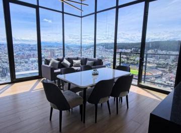 Departamento · 89m² · 2 Habitaciones · 1 Estacionamiento · Mv - Sector República del Salvador, en Renta Dpto Amoblado de Lujo 2d 89 m² Dos Balcones de 4,80 m²