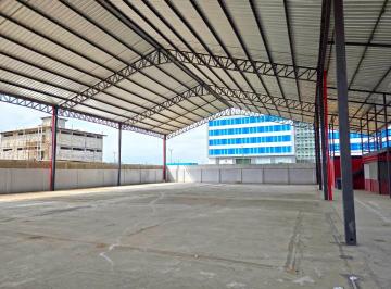 Bodega-Galpón , Daule · Galpón Abierto en Alquiler con Techado Alto 1.247 m² - Urb. Villa Club, Av Leon Febres Cordero