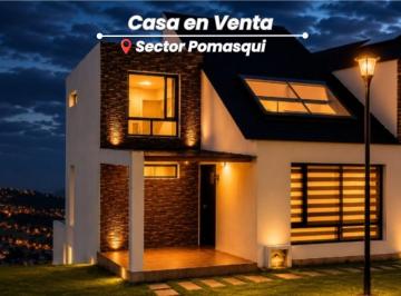 Casa · 145m² · 3 Habitaciones · Oportunidad Casa en Venta de 3 Habitaciones, Conjunto con Piscina Sector Pomasqui