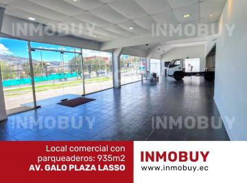 Local comercial , Quito · Rento Local Comercial con Parqueaderos 935 m² – Av Galo Plaza Lasso | Norte de Quito