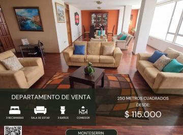 Departamento de 4 habitaciones, Quito · Espectacular Departamento en Venta – Monteserrín