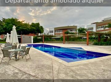 Departamento de 2 habitaciones, Guayaquil · Departamento Amoblado en Alquiler Samborondon Km 3.5