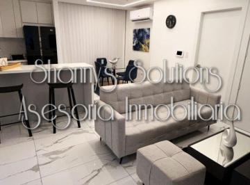 Departamento de 2 habitaciones, Guayaquil · Via a La Costa Km 11.5 - Rento Dpto Amob Estreno con 2 Hab y Garajes en 1er Piso