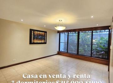 Casa de 3 habitaciones, Guayaquil · 7373. Ceibos, Alquilo o Vendo Casa 3 Dorm. $215.000/$1100