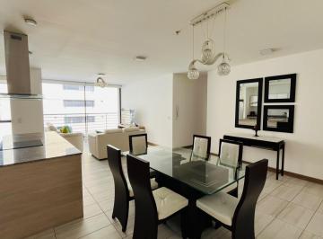 Departamento · 123m² · 3 Habitaciones · 1 Estacionamiento · Mv - Sector La Carolina en Renta Dpto Amoblado 3d 123 m² con Balcón y Linda Vista 22 m² Terraza