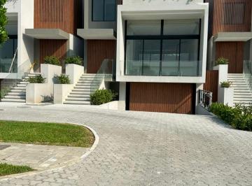 Casa de 3 habitaciones, Guayaquil · Casa en Alquiler de Estreno $2.900 Inc Alícuota Urbanización El Parque, Isla Mocolí