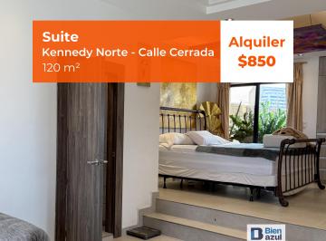 Departamento de 1 habitación, Guayaquil · Suite en Alquiler - Kennnedy Norte - Calle Cerrada